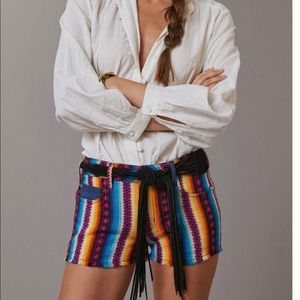 Pilcro Surf Striped Shorts Anthropologie